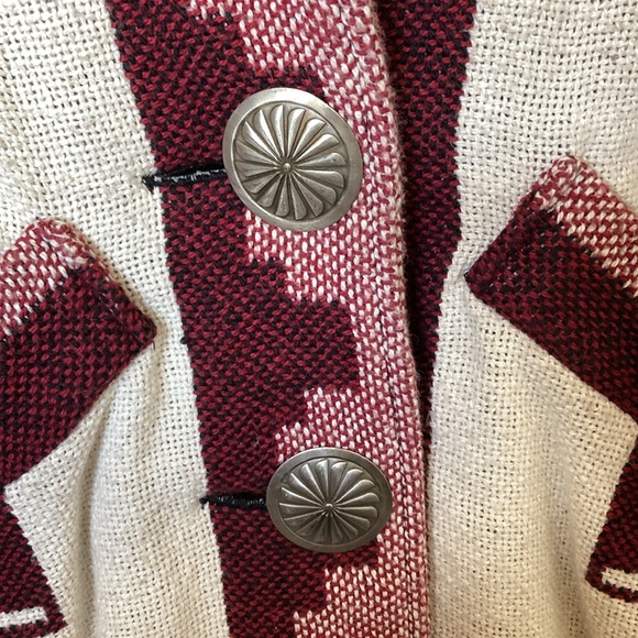 Vintage Silverado Southwest Tapestry Style Blazer Size S Small - Picture 3 of 4